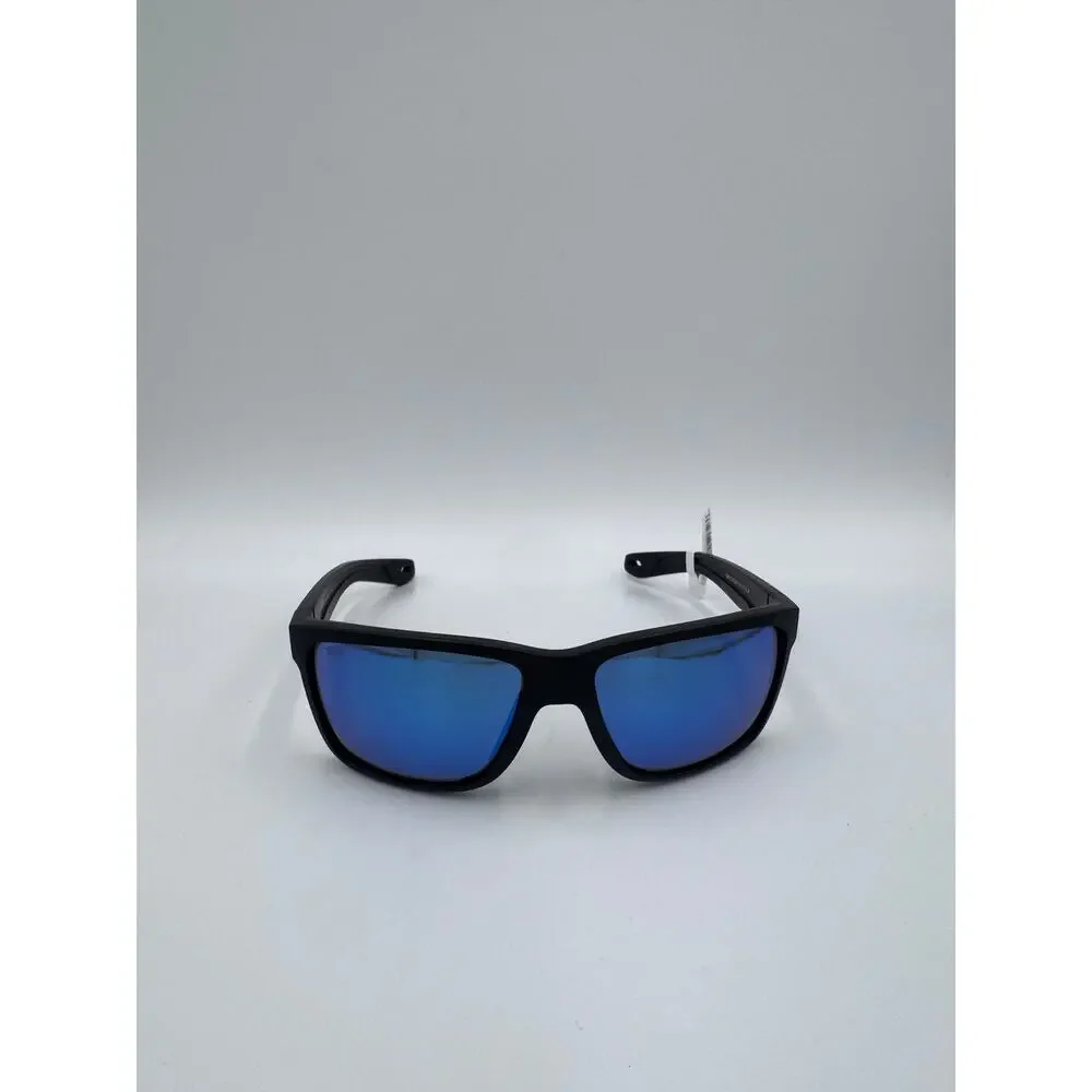 NEW Costa Del Mar 6S9120 BROADBILL II 06S9120 Matte Black Blue Mirror